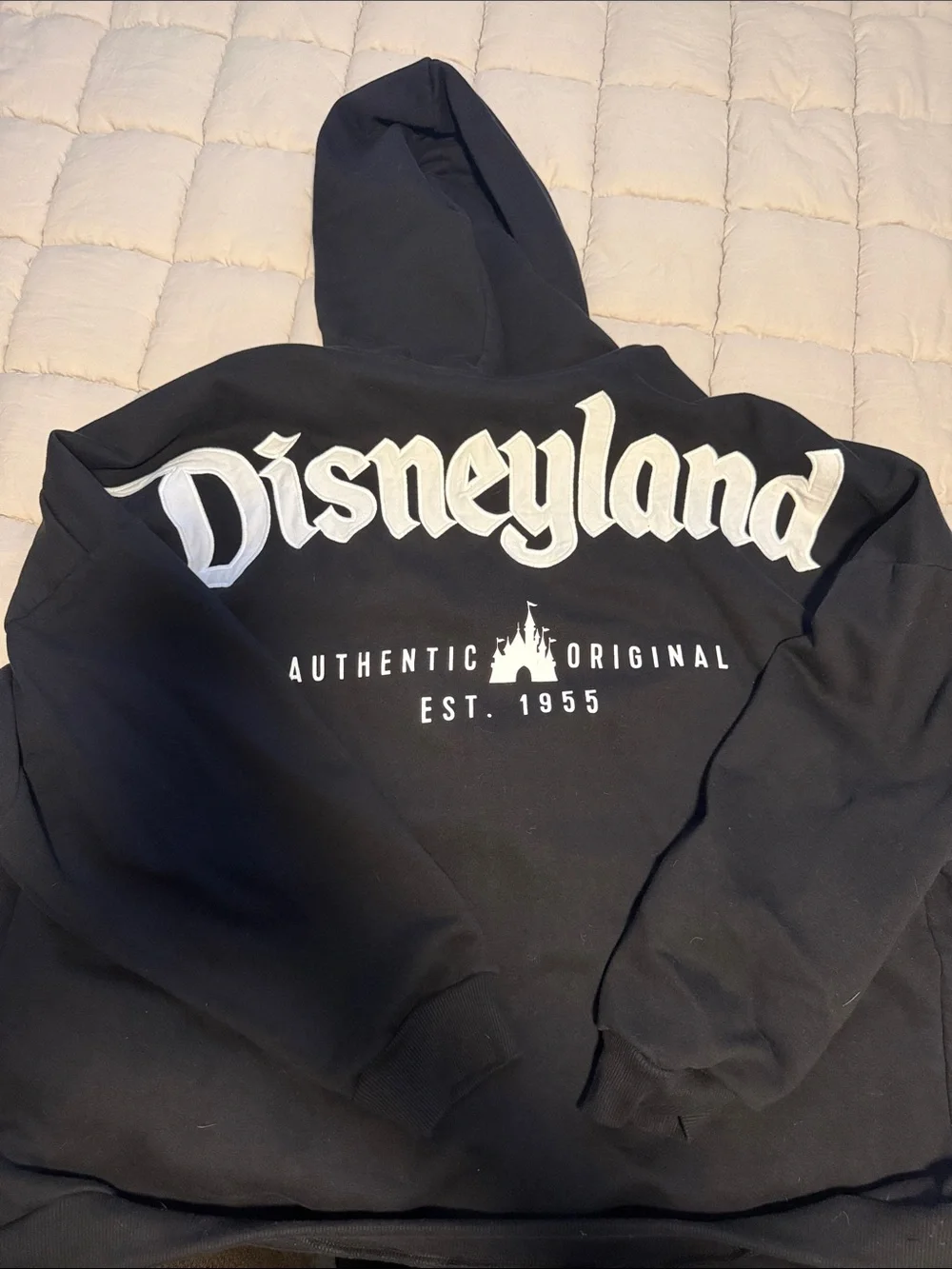 Disney Black and White Disneyland Crewneck Sweatshirt